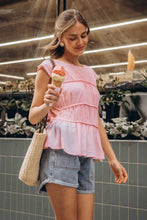 Load image into Gallery viewer, Hailey Top Pink by Paper Heart