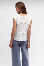 Load image into Gallery viewer, Hailey Top White by Paper Heart