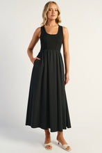 Load image into Gallery viewer, Becca Maxi Dress Black