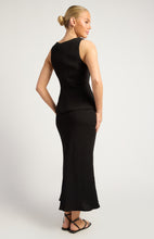 Load image into Gallery viewer, Liaison Vest Skirt Set Black