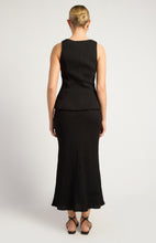 Load image into Gallery viewer, Liaison Vest Skirt Set Black