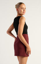 Load image into Gallery viewer, Helene Buckle Detail Jersey Top Black