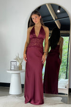 Load image into Gallery viewer, Aleena Maxi Dress Burgundy