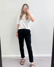 Load image into Gallery viewer, Wakee Nilsa Cotton Jogger Black