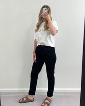 Load image into Gallery viewer, Wakee Nilsa Cotton Jogger Black