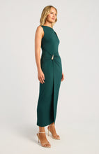 Load image into Gallery viewer, Buena Gold Feature Dress Jade