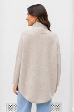 Load image into Gallery viewer, Abree Wool Blend Turle Neck Jumper Mocha