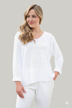 Load image into Gallery viewer, Reagan Cotton Knit Jumper White
