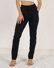 Load image into Gallery viewer, Wakee Nilsa Cotton Jogger Black
