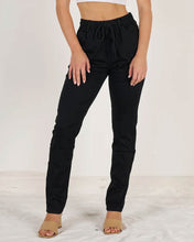 Load image into Gallery viewer, Wakee Nilsa Cotton Jogger Black