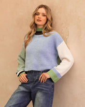 Load image into Gallery viewer, Scarlet Knit Jumper Blue Multi
