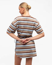 Load image into Gallery viewer, Olivia Stripe Mini Dress Paper Heart