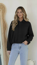Load image into Gallery viewer, Yara Suede Bomber Jacket Black