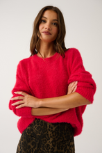 Load image into Gallery viewer, Ayla Knit Sweater - Scarlet | Cartel & Willow