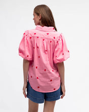 Load image into Gallery viewer, Amore Heart Cotton Shirt Pink
