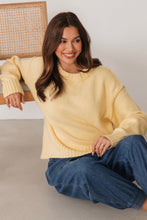 Load image into Gallery viewer, Sari Pull Over Sweater Butter
