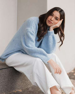Jada Knit Jumper Blue