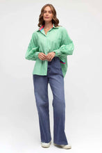 Load image into Gallery viewer, Stella Shirt Green Stripe
