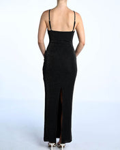 Load image into Gallery viewer, Ziel Midi Dress Black Sparkle
