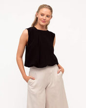 Load image into Gallery viewer, Bloom Top Black | Ebby &amp; I
