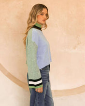 Load image into Gallery viewer, Scarlet Knit Jumper Blue Multi
