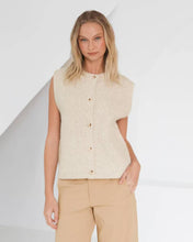 Load image into Gallery viewer, Louise Knit Tank Oatmeal | Paper Heart

