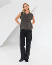 Load image into Gallery viewer, Louise Knit Tank Grey | Paper Heart
