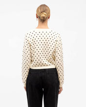 Load image into Gallery viewer, Bekah Cardigan Cream Polka Dot | Paper Heart
