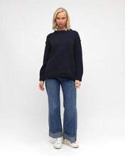 Load image into Gallery viewer, Antonia Knit Jumper Navy | Paper Heart
