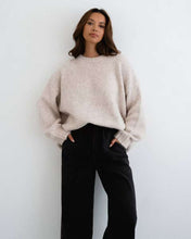 Load image into Gallery viewer, Lena Knit Jumper Oatmeal
