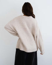 Load image into Gallery viewer, Lena Knit Jumper Oatmeal
