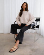 Load image into Gallery viewer, Lena Knit Jumper Oatmeal

