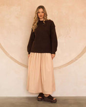 Load image into Gallery viewer, Sam Knit Jumper Chocolate | Ebby and I
