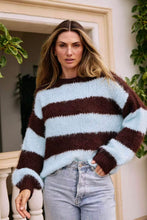 Load image into Gallery viewer, Corin Wool Blend Knit Jumper Choc Mint
