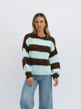 Load image into Gallery viewer, Corin Wool Blend Knit Jumper Choc Mint
