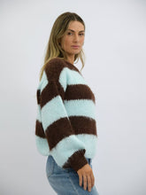 Load image into Gallery viewer, Corin Wool Blend Knit Jumper Choc Mint
