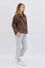 Load image into Gallery viewer, Miller Denim Jacket Chocolate
