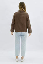 Load image into Gallery viewer, Miller Denim Jacket Chocolate
