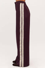 Load image into Gallery viewer, Nadia Tailored Track Pants Wine | White Closet
