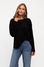 Load image into Gallery viewer, Easy Tuck Long Sleeve Tee Black Label Of Love
