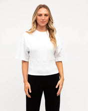 Load image into Gallery viewer, Tash Tee White | Ebby &amp; I

