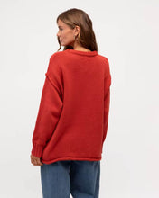 Load image into Gallery viewer, Antonia Knit Jumper Brick Red | Paper Heart
