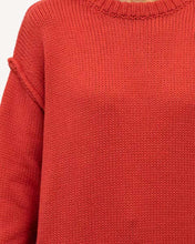Load image into Gallery viewer, Antonia Knit Jumper Brick Red | Paper Heart
