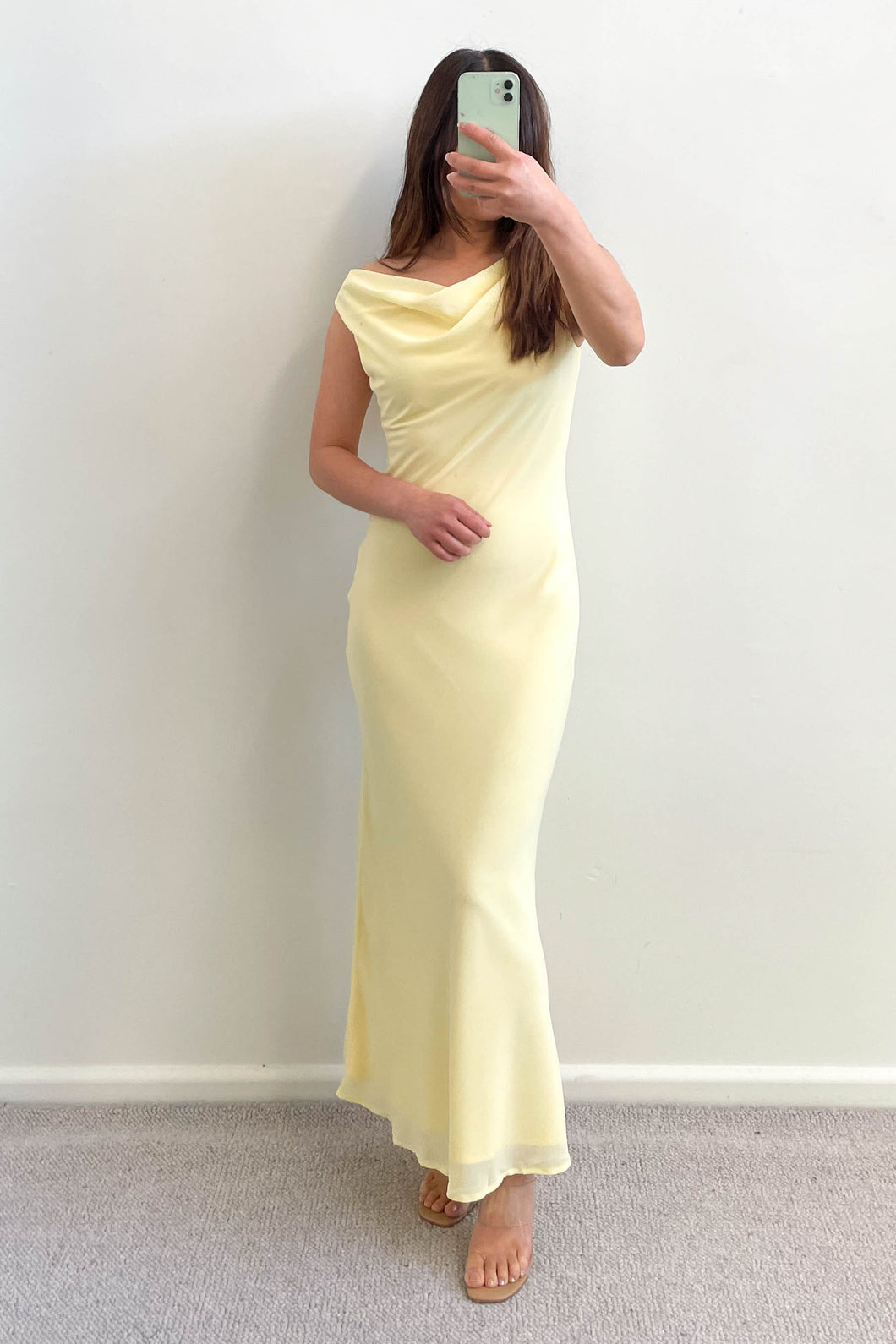 Bello Maxi Dress Lemon a la mode Boutique