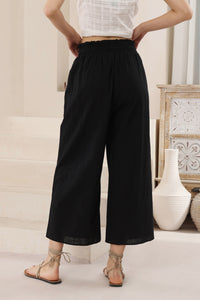 Erica Ric Rac Pants Black