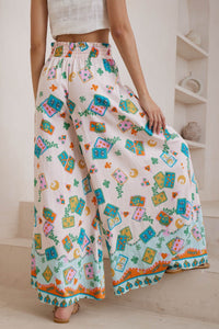 Poker Wide Leg Pants