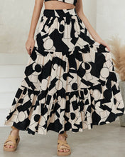 Load image into Gallery viewer, Rian Skirt Black Beige
