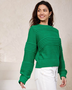 Fave Knit Jumper Green