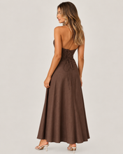 Load image into Gallery viewer, Sadie Maxi Dress Chocolate
