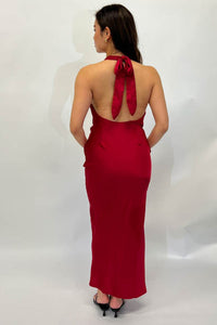 Brigitte Maxi Dress Red